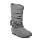 Jumping Beans&reg; Sahara Toddler Girls' Tall Boots, Size: 7 T, Med Grey