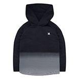 Boys 4-7 Hurley Dri-fit Striped Pullover Hoodie, Size: 7, Oxford