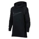 Boys 8-20 Nike Dri-fit Hooded Training Top, Size: Large, Grey (charcoal)