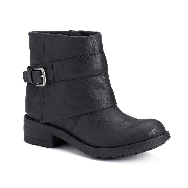 Unleashed By Rocket Dog Toro Women's Ankle Boots, Girl's, Size: Medium (6.5), Black
