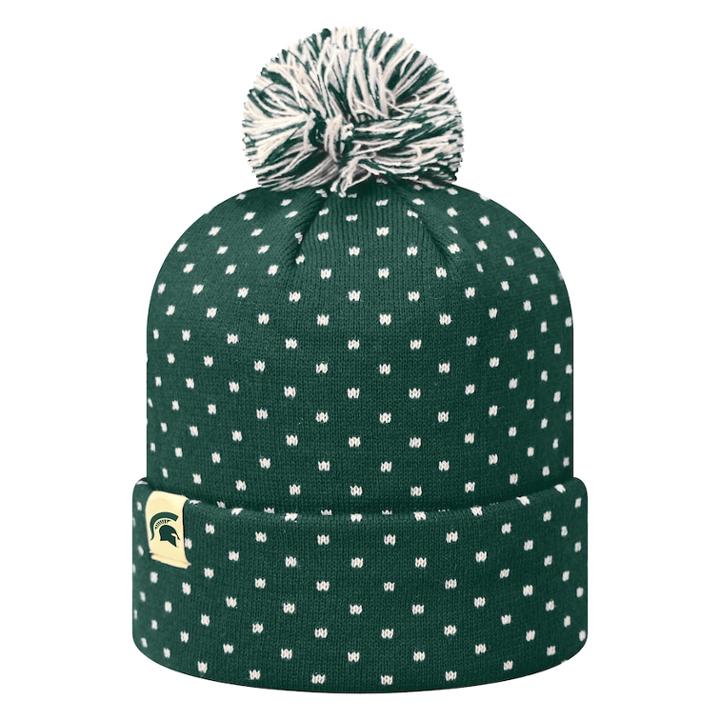 Adult Top Of The World Michigan State Spartans Firn Beanie, Adult Unisex, Green