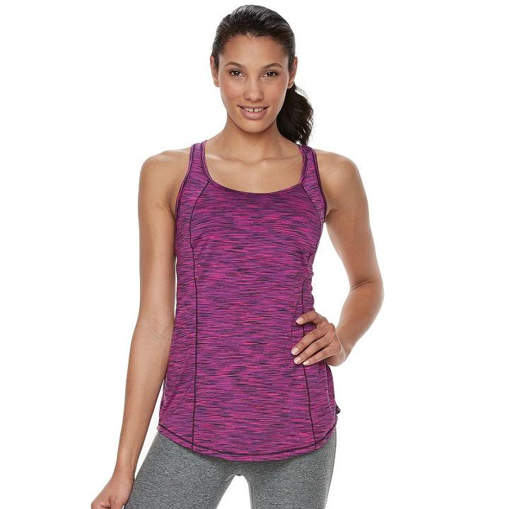 Women's Tek Gear&reg; Dry Tek Performance Tank Top, Size: Xs, Brt Pink