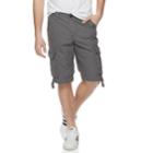 Men's Urban Pipeline Canvas Cargo Shorts, Size: 40, Dark Grey