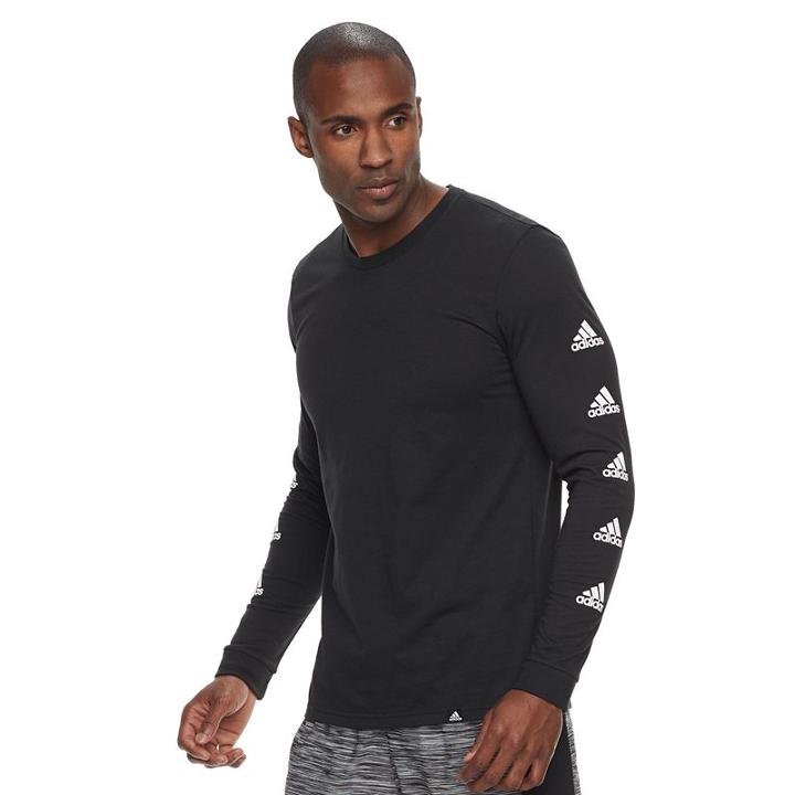 Men's Adidas Gunshow Tee, Size: Large, Black