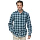 Big & Tall Columbia Hardy Ridge Classic-fit Plaid Button-down Shirt, Men's, Size: Xxl Tall, Blue Other