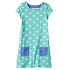 Girls 4-10 Jumping Beans&reg; Polka-dot Shift Dress, Girl's, Size: 4, Brt Green