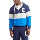 Men's Chaps Heritage Collection Regular-fit French Terry Graphic Hoodie, Size: Xl, Blue (navy)