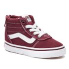 Vans Ward Zip Toddlers' High Top Sneakers, Boy's, Size: 10 T, Dark Red