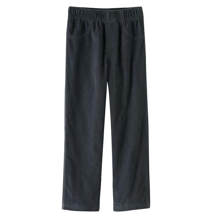 Boys 4-10 Jumping Beans&reg; Jersey Knit-lined Corduroy Pants, Boy's, Size: 4, Grey