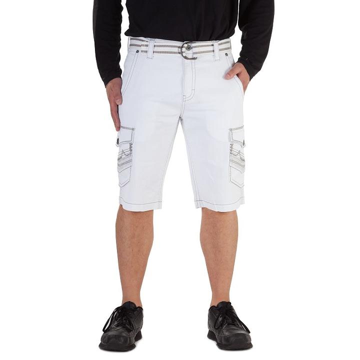 Men's Axe & Crown Relaxed-fit Cargo Shorts, Size: 38, Natural