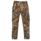 Men's Realtree Earthletics Modern-fit Camo Cargo Pants, Size: 48x32, Brown Over