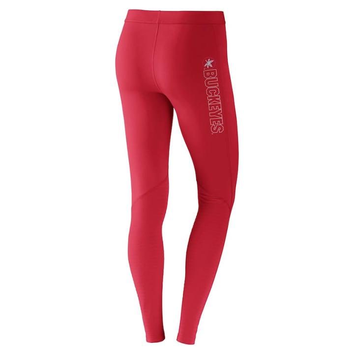 Women's Nike Ohio State Buckeyes Pro Leggings, Size: Small, Red