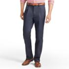 Big & Tall Izod Pleated Chino Pants, Men's, Size: 54x29, Blue (navy)