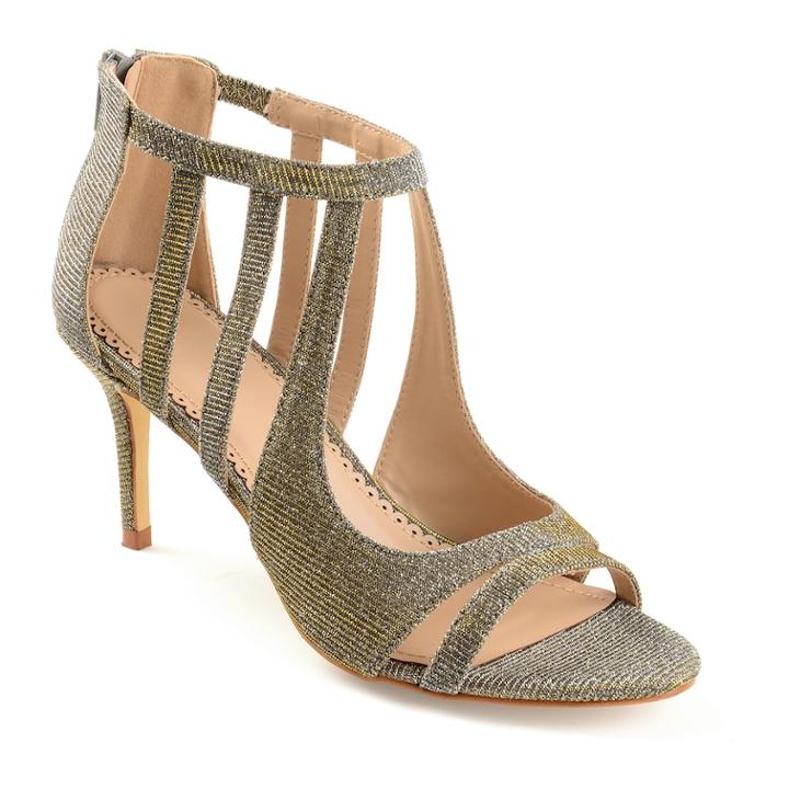 Journee Collection Sienna Women's High Heels, Size: Medium (8.5), Silver