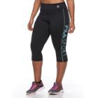 Plus Size Fila Sport&reg; Logo Workout Capri Leggings, Women's, Size: 3xl, Light Blue