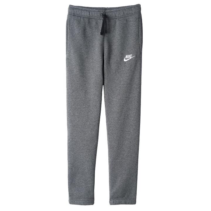 Boys 8-20 Nike Core Gfx1 Fleece Pants, Boy's, Size: Small, Grey Other