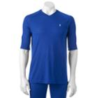 Men's Jockey Slubbed V-neck Sleep Tee, Size: Large, Brt Blue