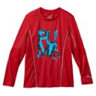 Boys 4-7 Puma Geometric Logo Graphic Tee, Boy's, Size: 6, Light Red