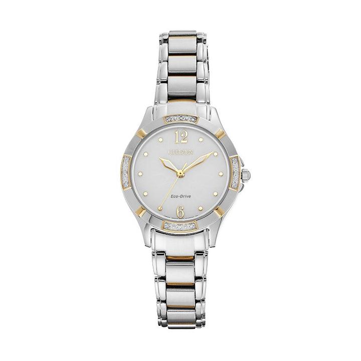 Citizen Eco-drive Women's Diamond Watch, Size: Small, Multicolor
