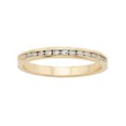 14k Gold 1/4 Carat T.w. Diamond Anniversary Ring, Women's, Size: 5.50, White