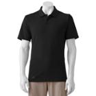 Men's Fila Sport Golf&reg; Fitted Pro Core Performance Polo, Size: Xxl, Black