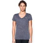 Women's Under Armour Tech Short Sleeve Tee, Size: Medium, Blue (navy)