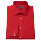 Men's Arrow Classic-fit Dress Shirt, Size: S 32-33, Red