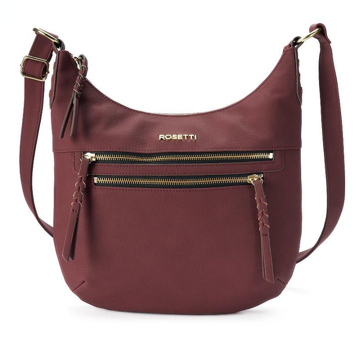 Rosetti Sabine Large Crossbody Bag, Women's, Dark Red