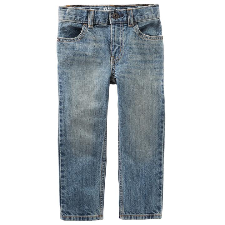 Boys 4-12 Oshkosh B'gosh&reg; Core Straight Fit Jeans, Size: 4, Blue