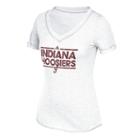 Women's Adidas Indiana Hoosiers Dassler Tee, Size: Small, White