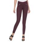 Women's Jennifer Lopez Pull-on Jeggings, Size: 0 Short, Dark Red