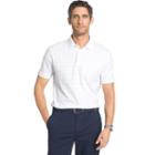 Men's Izod Grid Polo, Size: Small, White Oth