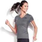 Women's Fila Sport&reg; Basic Racerback Workout Tee, Size: Small, Grey