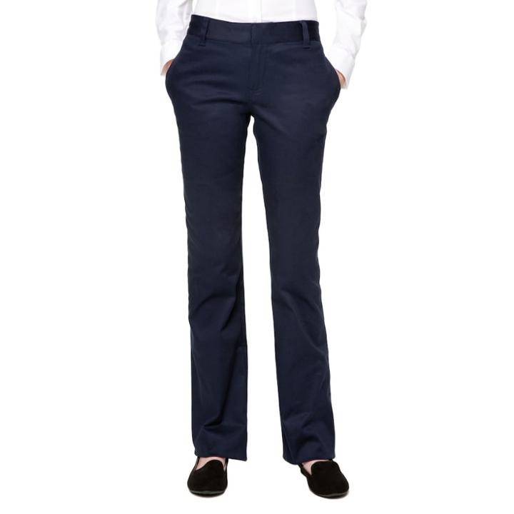 Juniors' Lee Uniforms Stretch Skinny Pants, Kids Unisex, Size: 11, Blue (navy)