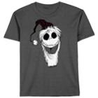 Boys 8-20 Jack Skellington Santa Tee, Size: Xl, Dark Grey