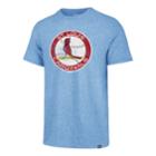 Men's '47 Brand St. Louis Cardinals Throwback Tee, Size: Xl, Blue