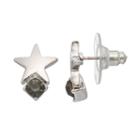 Simply Vera Vera Wang Nickel Free Star Stud Earrings, Women's, Silver