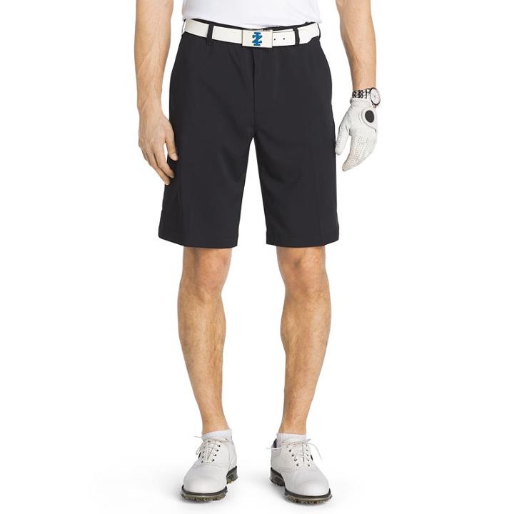 Big & Tall Izod Classic-fit Stretch Performance Cargo Golf Shorts, Men's, Size: 30, Black