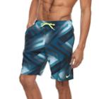 Men's Nike Black Volley Swim Trunks, Size: Large, Blue