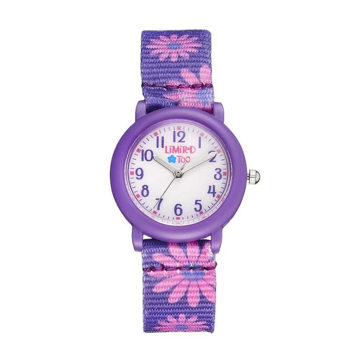 Limited Too Kids' Flower Watch, Girl's, Size: Small, Purple