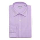 Men's Haggar Premium Comfort Slim-fit Stretch Dress Shirt, Size: 15.5-34/35, Lt Purple