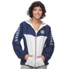 Juniors' Harry Potter Hogwartscolorblock Windbreaker Jacket, Teens, Size: Large, Blue