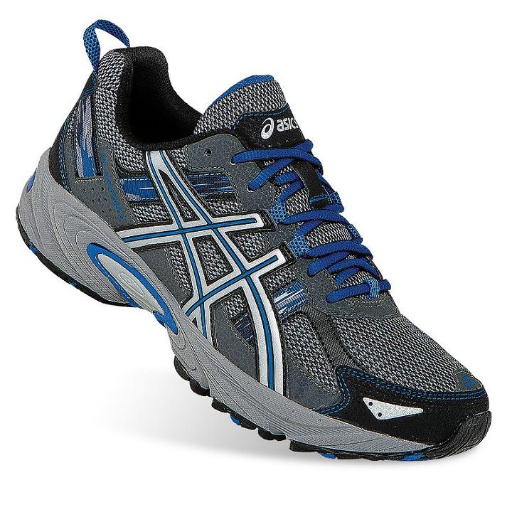 Asics Gel-venture 5 Men's Trail Running Shoes, Size: 11.5, Med Grey