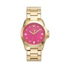 Juicy Couture Women's Stella Crystal Stainless Steel Watch -1901108, Gold