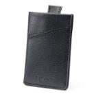 Buxton Addison Rfid-blocking Leather Pull-tab Cash & Card Case Wallet, Men's, Black