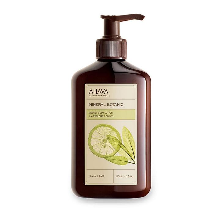 Ahava Mineral Botanic Lemon & Sage Velvet Body Lotion, Multicolor
