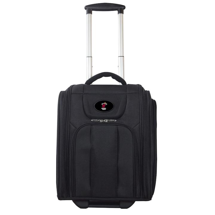 Miami Heat Wheeled Briefcase Luggage, Adult Unisex, Oxford
