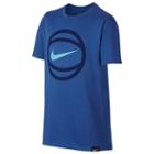Boys 8-20 Nike Basketball Logo Tee, Boy's, Size: Xl, Blue Other