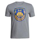 Boys 8-20 Under Armour Basketball Icon Tee, Size: Small, Med Grey