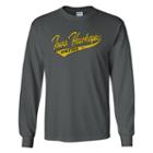 Men's Iowa Hawkeyes Mcfly Long-sleeve Tee, Size: Xxl, Grey (charcoal)